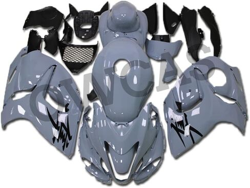 US Stock Motorcycle Grey Injection Mold ABS Fairings Kit Fit for 2008-2020 GSXR 1300 Hayabusa Gen2 Bodywork Aftermarket Fairings Kit 2009 2010 2011 2012 2013 2014 2015 2016 in Saudi Arabia