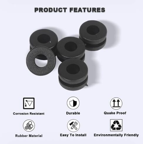 Motorcycle M6 Gasket Shockproof Rubber Grommets For BMW S 1000 RR S1000XR S1000R HP4 R 1200 GS ADV Instrument Shell Gasket Accessories in Saudi Arabia