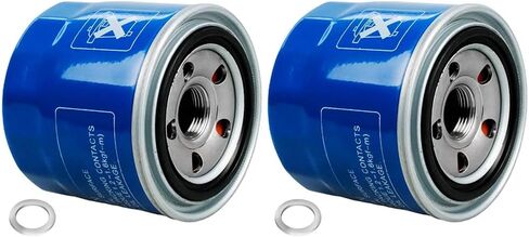2 قطعة 26300-35505 فلتر زيت المحرك وحشية قابس التصريف 21513-23001 مناسب لشركة Hyundai، Kia يستبدل 26300-35504 26300-35503 Baldwin B7243 WIX 51334 51334XP 51064 57092 Mistubishi MZ690116 in Kuwait