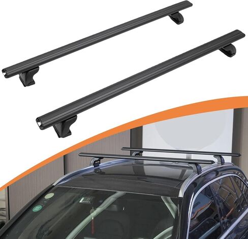 Heavy-Duty Aluminum Roof Rack Cross Bars for Buick Envision 2021-2025, Flush Rail Crossbars for Kayak, Bike, Ski & Cargo Box in Saudi Arabia