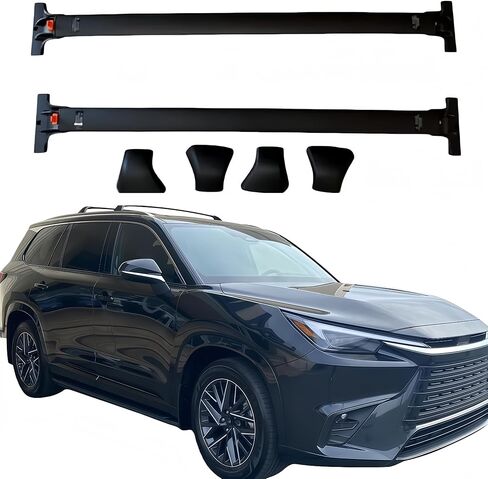 Crossbar Fits for Lexus TX 350 500h Hybrid 550h+ 2024 2025 2026 roof Rack crossbars Cargo Carrier Roof Rail Rack in Saudi Arabia