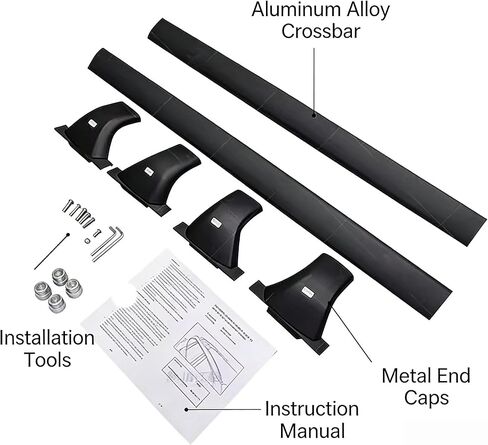 Crossbar Fits for Lexus TX 350 500h Hybrid 550h+ 2024 2025 2026 roof Rack crossbars Cargo Carrier Roof Rail Rack in Saudi Arabia