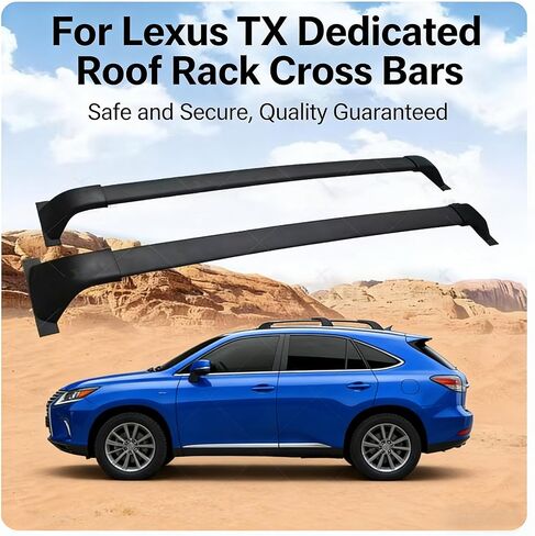 Crossbar Fits for Lexus TX 350 500h Hybrid 550h+ 2024 2025 2026 roof Rack crossbars Cargo Carrier Roof Rail Rack in Saudi Arabia