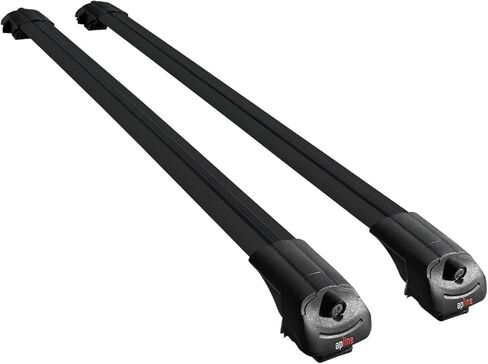 Compatible with Ford Bronco Sport (CX430) 2021-2026 ACE-1 Car Roof Rack Cross Bar Black Aluminium 2 Bars in Saudi Arabia