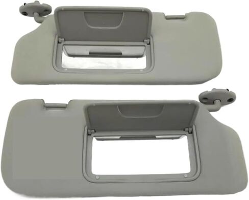 Interior Accessories Fit for Chevy Captiva 2007-2015 Fit for Opel Antara 2006-2011 Interior Sunvisor with Mirror Front Windscreen Antidazzle Sun Visor Universal(Left Side Grey) in Saudi Arabia