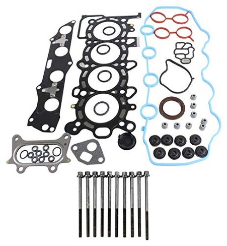 DNJ HGB237 Cylinder Head Gasket Set with Head Bolt Kit for 2006-2011 Honda Civic 1.3L L4 8V SOHC 1339cc in Kuwait