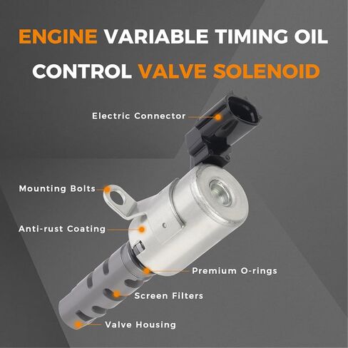 Engine Variable Valve Timing VVT Solenoid Compatible with Toyota Echo 2000-2005, Prius 2001-2009, Yaris 2007-2013 for Scion XA XB 2004-2006 1.5L 1533021011 1533021020 in Saudi Arabia