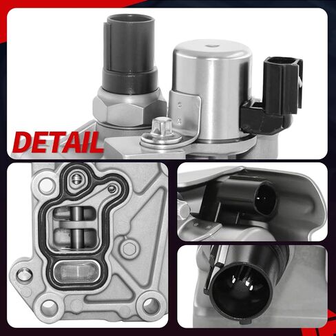 918-080 15811-R40-A0115810-RAA-A03 2.4L L4 التحكم في الزيت المتغير توقيت الصمام VVT صمام الملف اللولبي لـ 2008-2015 Honda Crosstour CR-V Accord Civic لـ Acura TSX ILX استبدال 15811R40A01 in Kuwait
