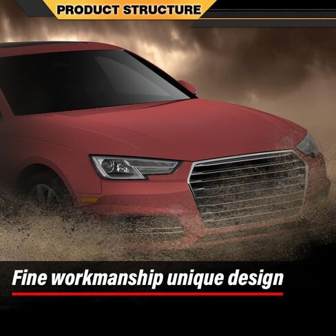 درع سبلاش أمامي سفلي للسيارة متوافق مع Audi A4 & A4 Quattro 2017-2019/Audi S4 2018 (الطراز الفرعي: Komfort، Premium، Premium Plus، Prestige) AU1228132، 8W0807611A in Kuwait