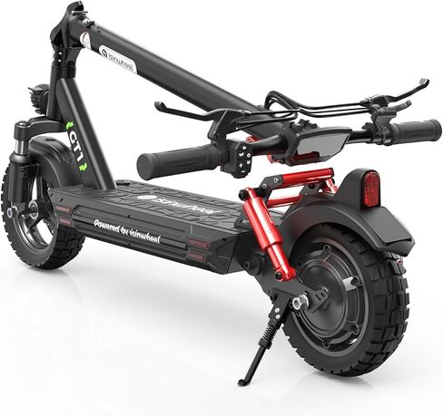 isinwheel GT1 Electric Scooter Adults, 28/45 MPH Top Speed, 28/50Miles Range, 800/2400W Motor, 330LBS Load, Off-Road Scooter for Adults with Turn Signal in Saudi Arabia