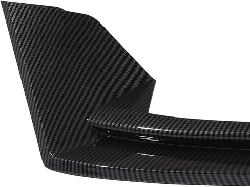 Front Lip for Tesla Model Y Juniper 2025 2026 V Style Carbon Fiber Look(Not fit for Performance) in Kuwait