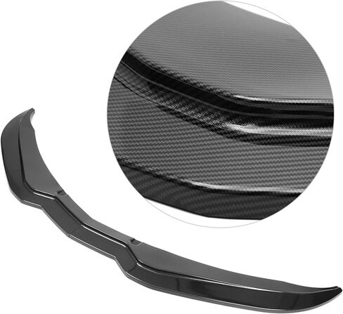 Front Bumper Lip Spoiler Splitter Body Kit Fit for Chevrolet Corvette C7 Z06 Stage 2014 2015 2016 2017 2018 2019 Carbon Fiber Look(Not Fits ZR1) in Saudi Arabia