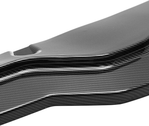 Front Bumper Lip Spoiler Splitter Body Kit Fit for Chevrolet Corvette C7 Z06 Stage 2014 2015 2016 2017 2018 2019 Carbon Fiber Look(Not Fits ZR1) in Saudi Arabia