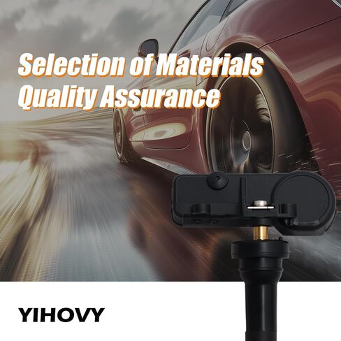 مستشعر مراقبة ضغط الإطارات مبرمج مسبقًا TPMS مستشعر 68293199AA مناسب لـ Ram 1500 2019 2020 2021 2022 2023 2024، TPM358-433MHz (4) in Kuwait
