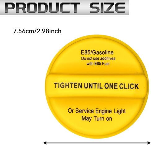 Gas Cap Replacement Fuel Cap for Chevy GMC Cadillac 2012–2014 Silverado 1500 2500HD 3500HD, Avalanche, Tahoe, Sierra, Yukon, Yukon XL, Escalade ESV EXT, Replaces GT347 20962524 E85 Fuel Tank Caps in Saudi Arabia