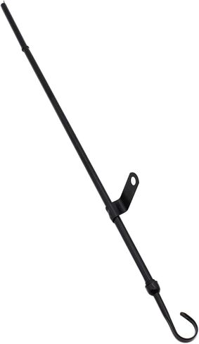 1 PC SHLPDFM Chrome 21" Black Engine Oil Dipstick W/Billet Handle S4958BK Compatible with 1965-90 Big Block Chevy 396-454 in Kuwait