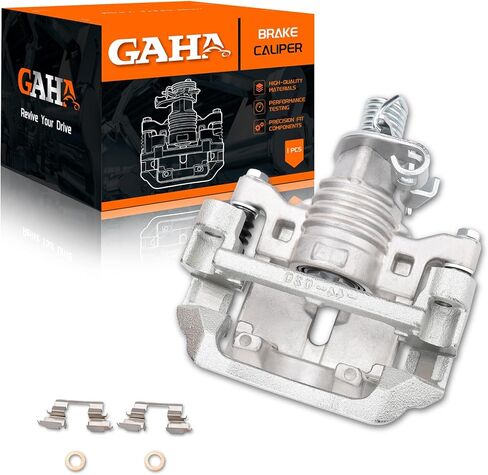 GAHA 18B5010 Rear Left Brake Caliper Assembly w/Bracket for Buick Allure/LaCrosse, for Chevrolet Impala 2011-2013, Grand Prix 2004-2008, Impala Limited 2014-2016, for Pontiac Grand Prix 2004-2008 in Saudi Arabia