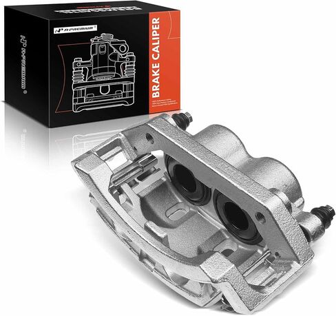 مجموعة فرجار قرص الفرامل A-Premium مع دعامة متوافقة مع موديلات مختارة من Ford - E-150/Econoline 2004-2006، E-150 Club Wagon 2004-2005 - جانب الراكب الأمامي الأيمن in Kuwait