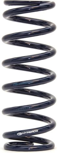 Hyperco 1812B0325 Blue 2.50" I.D. 12" Free Length Steel Coil-Over Spring with 325 lbs. Spring Rate in Kuwait