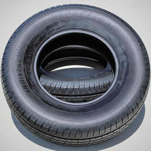 مجموعة من 4 (أربعة) إطارات شعاعية للشاحنات الخفيفة للطرق السريعة Armstrong Tru-Trac HT لجميع المواسم - LT225/75R16 225/75/16 225/75-16 115/112T نطاق التحميل E LRE 10 طبقات BSW جدار جانبي أسود in Kuwait