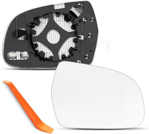 Compatible with Audi A3 S3 A4 S4 B8 A5 S5 A6 S6 C6 A8 S8 Q3 Passenger Side Mirror, 2008-2017, Right Side Mirrors for Audi A4 A6 Allroad Quattro Replacement Glass, Power Heated in Kuwait