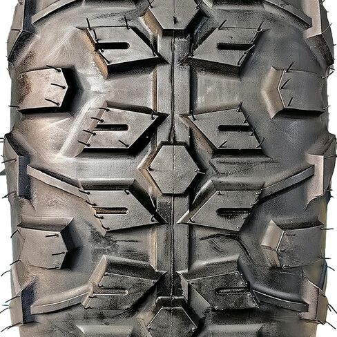 إطار GarveeTech ATV مقاس 25x8-12 إطارات ATV/UTV 6PR إطارات لجميع التضاريس 2 عبوة بدون أنبوب DAV101 in Kuwait