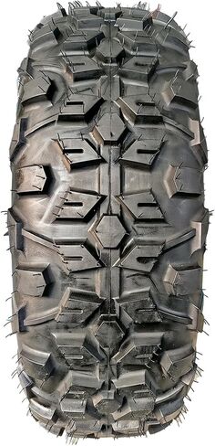 إطار GarveeTech ATV مقاس 25x8-12 إطارات ATV/UTV 6PR إطارات لجميع التضاريس 2 عبوة بدون أنبوب DAV101 in Kuwait