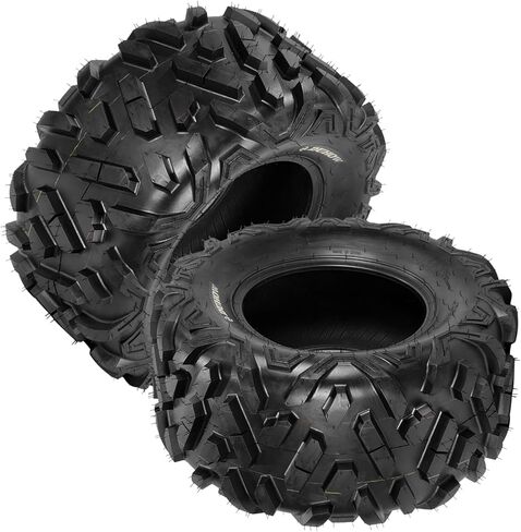 GarveeTech ATV Tires, 2 Pack 26x11-12 26x11x12 ATV UTV Tires for Trail, Desert, Mud, Dirt, Street, Sand, 6PR Tubeless in Kuwait