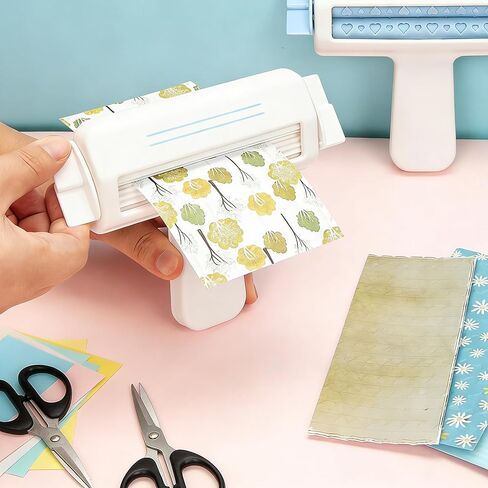 Mini Paper Crimper 6.7 Inch, for Crafting Paper, Creasing Tool for Scrapbooking, Wrapping, Bag Sealing in Saudi Arabia