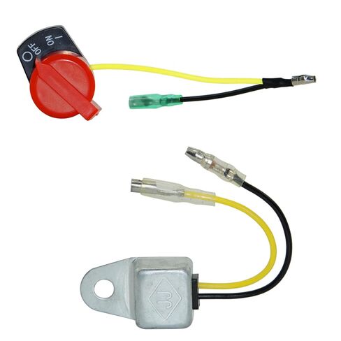 36100-ZE1-015 ON Off Engine Stop Switch with Low Oil Sensor for Honda GX160 GX200 GX270 GX340 GX390 5.5HP 6.5HP 9HP 11HP 13HP Engine Motor Replace 36100-ZE1-015 in Saudi Arabia