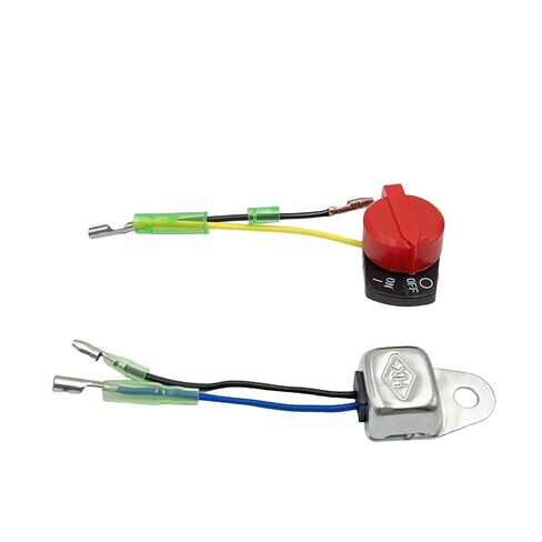 8Pack ON Off Engine Stop Switch with Low Oil Sensor Compatible with Honda GX160 GX200 GX270 GX340 GX390 5.5HP 6.5HP 9HP 11HP 13HP Engine Motor Replace 36100-ZE1-015 in Kuwait