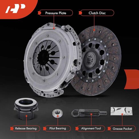 مجموعة قابض ناقل الحركة A-Premium متوافقة مع BMW 328Ci 2000، 328i 1999-2000، 528i 1999-2000، Z3 1999-2000، 2.8L in Kuwait