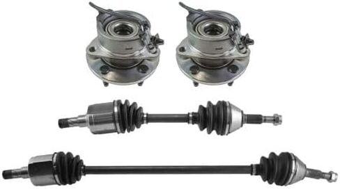 Replacement Front Drivetrain Kit (4 Piece) fits Pontiac G5 / Saturn Ion/Chevrolet Cobalt 2003-2009 (Manual, ABS, 5-Lug) in Kuwait