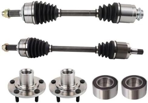 Replacement Front 6 Piece Drivetrain Kit fits Honda Accord L4 2.4L Manual (2013-2014) in Kuwait