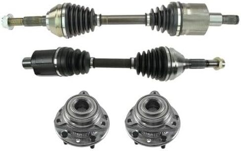 Equivalent Front Drivetrain Kit Compatible with Select 1997 ZR2 Models (4-Piece, Tooth-Style ABS Ring) in Kuwait