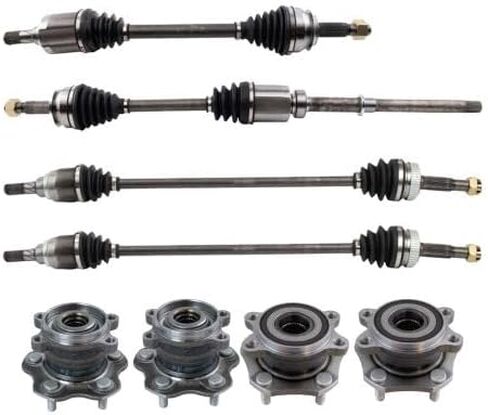 Replacement 8 Piece Drivetrain Kit fits Nissan Rogue 2017-2019 AWD (Multi-Trim & Build Coverage) in Kuwait