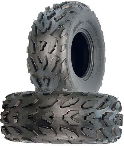 PeakPursuit 2-Pack 20x7-8 ATV UTV Tires - All-Terrain Sand Mud Trail Off-Road Tires for ATV, UTV, Side-By-Side - Heavy-Duty 6 PR Tubeless & Deep Tread, Fit 8" Rims in Saudi Arabia