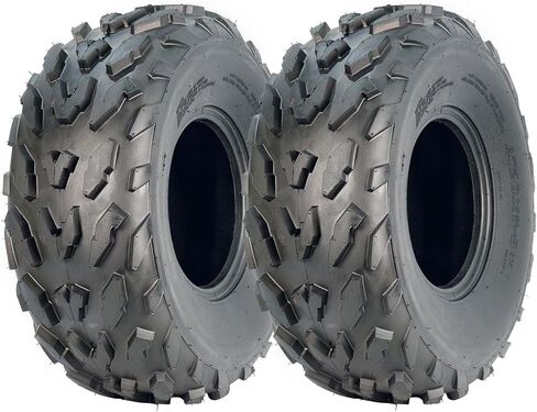 PeakPursuit 2-Pack 20x7-8 ATV UTV Tires - All-Terrain Sand Mud Trail Off-Road Tires for ATV, UTV, Side-By-Side - Heavy-Duty 6 PR Tubeless & Deep Tread, Fit 8" Rims in Saudi Arabia