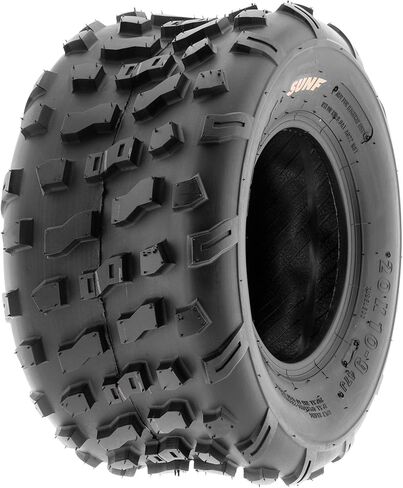 SunF مجموعة 2 إطارات ATV 20x10-9Go Kart Golf Cart جزازة العشب 20x10x9 Knobby 4 PR A022 in Kuwait