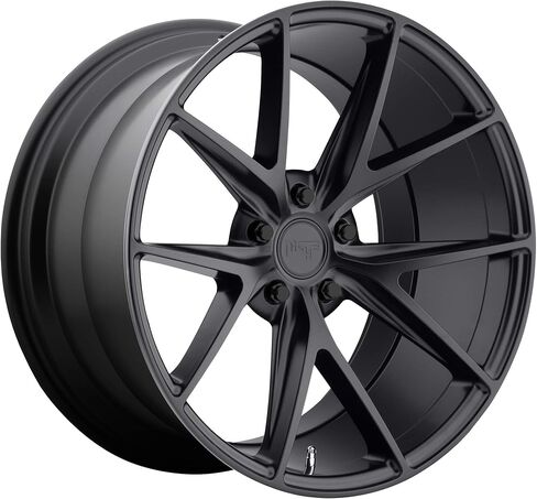 Niche M117 Misano 18x8 5x114.3 +40mm حافة عجلة سوداء ساتان in Kuwait