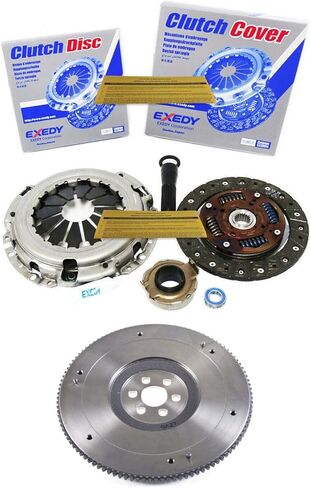 مجموعة القابض Exedy & EFT دولاب الموازنة للخدمة الشاقة لمحرك Honda Fit 1.5L لعام 2009-2020 - استبدال OEM - أداء محسن ومشاركة سلسة - إعداد دقيق - متين وموثوق - ضمان لمدة 12 شهرًا in Kuwait