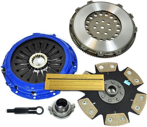 مجموعة القابض EFT المرحلة 4 وحذافة السباق تعمل مع MITSUBISHI LANCER EVO 4 5 6 7 8 9 4G63 JDM in Kuwait