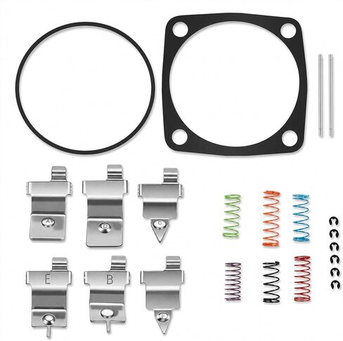 Governor Adjustment Kit, Shift Point Package K0181 for Turbo 350 TH350C TH400 TH700R4 (85-94), Transmission Governor Tuning Kit with 6 Weights, 6 Springs & E-Clip Pins in Kuwait