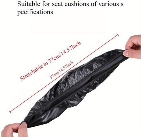 Universal Bike Seat Cover | Heavy-Duty PVC, Sunproof & Corrosion-Resistant, Easy-Clean Design with Non-Slip Base, Bicycle Seats in Kuwait