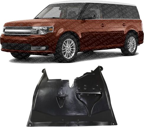 AUTOS PARTS PLUS Front Engine Splash Shield Under Cover Direct Replacement Compatible with 2010-2019 Ford Flex / 2010-2019 Lincoln MKT FO1228117 DA8Z9910494B in Kuwait