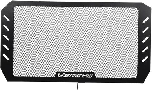 Motorcycle Radiator Grille Guard Protection Cover Protector Compatible with Versys 1000 KLE1000 Versys1000 2012 2023 Accessories, Black in Saudi Arabia