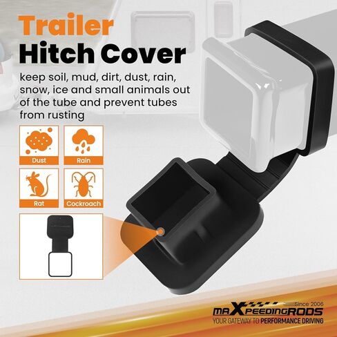 maXpeedingrods Trailer Tow Hitch Receiver with Hitch Cover, 2" Receiver Compatible with Toyota Venza 2009-2016 in Kuwait
