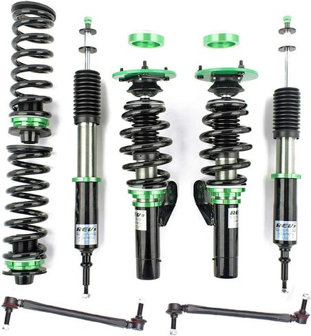 Rev9 R9-HPX-1052_1 مجموعة خفض كويلوفر Hyper-Street ONE، قابلة للتعديل، متوافقة مع BMW 3-Series Sedan RWD (E90) 2006-11 in Kuwait