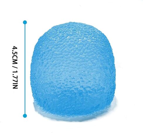 Gumdrop Squishy- Stress Balls for Kids and Adults, Super Solid Squeeze Ball, Sensory for Stress Relief, Focus, and Fun, Stretchy Squeeze Stress Relief Balls for Anxiety (Blue+Pink) in Saudi Arabia
