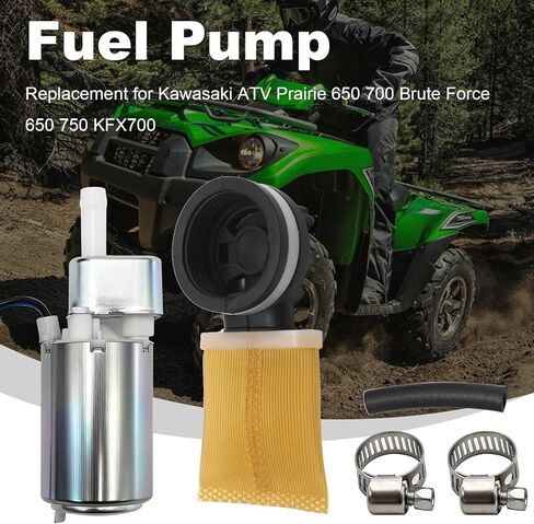 مضخة الوقود 49040-0006، بديلة لـ Kawasaki ATV Prairie 650 700 Brute Force 650 750 KFX700، يستبدل 49040-1080، 92161-1272، 49040-0006، 49040-1076 in Kuwait